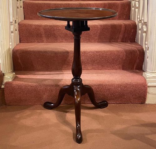 18th Century Cuban Mahogany Tilt-top Wine Table