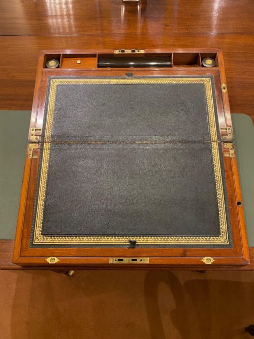 fig 1. A Mid-19th Century Mahogany Writing Box