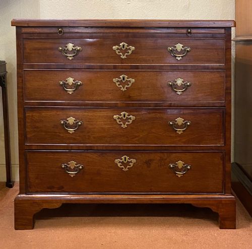 A Good 18th Century Solid Mahogany Chest-of-drawers of Compact Size