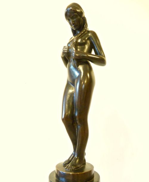 Hans Liebmann: A Charming Bronze Sculpture