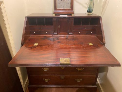fig 1. Mid 18th century cuban mahogany bureau