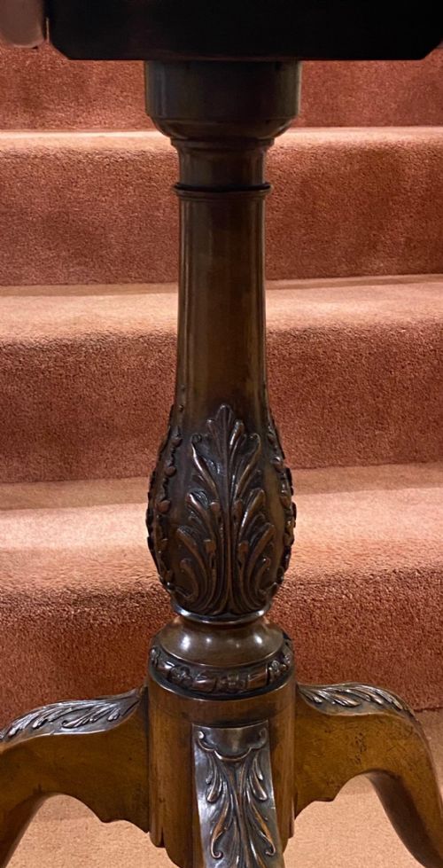 LATE 18TH CENTURY OCTAGONAL GALLERIED OCCASIONAL TABLE - ADDITIONAL PHOTO 3