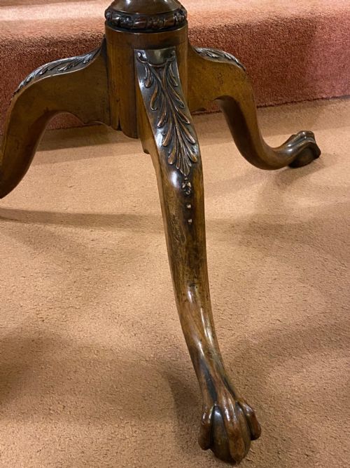 LATE 18TH CENTURY OCTAGONAL GALLERIED OCCASIONAL TABLE - ADDITIONAL PHOTO 4