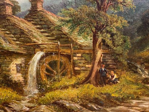 fig 3. 19th century Oil on canvas -