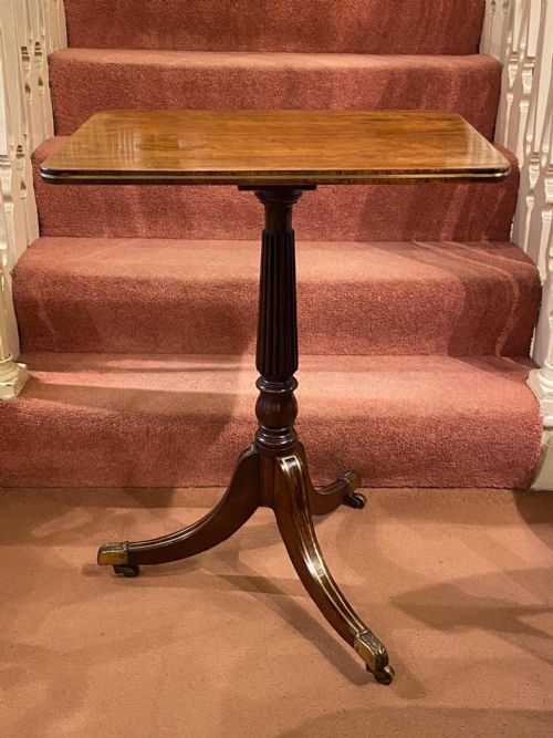 Gillows of Lancaster: Rosewood Rectangular Wine/occasional Table
