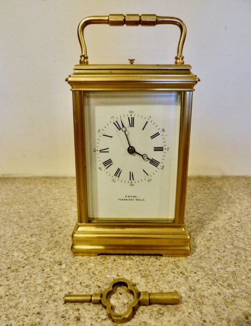 Fine Quality French Repeating Carriage Clock