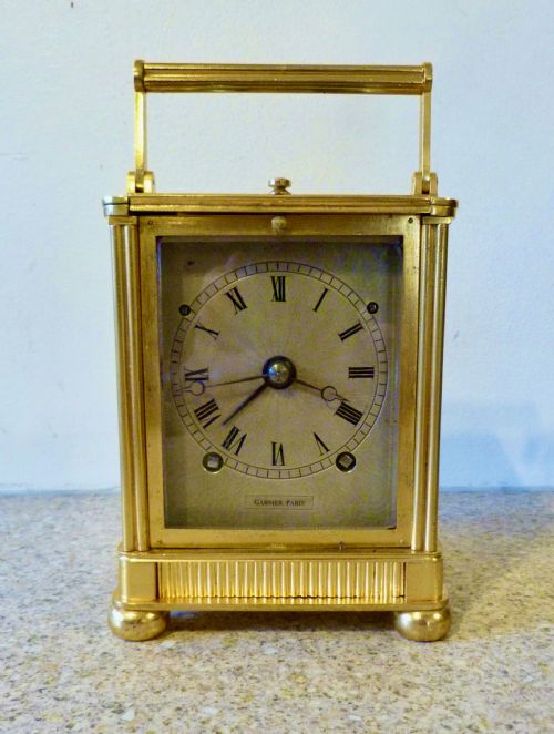 Early French Carriage Clock by Garnier