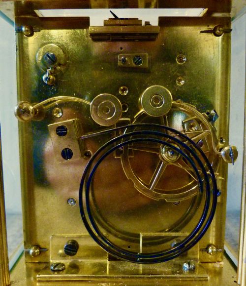 fig 2. EARLY FRENCH CARRIAGE CLOCK BY GARNIER
