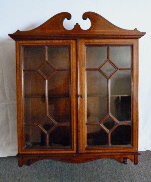 Late Victorian Hanging Wall Cabinet