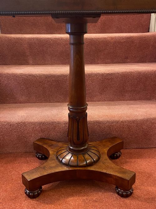 fig 1. 19th century mahogany FLOWER or CROCUS TABLE, possibly by Gillows