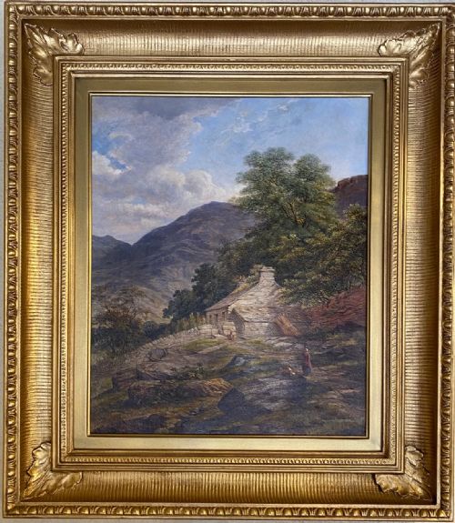 fig 1. 19th century Oil on Canvas -