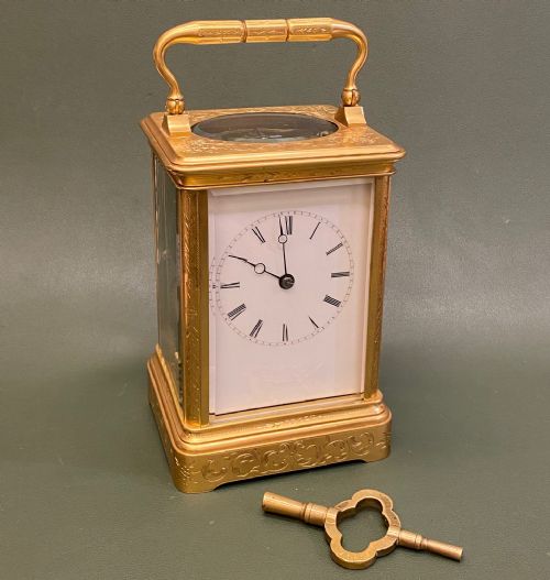 Alfred Drocourt: A Very Good French Carriage Clock