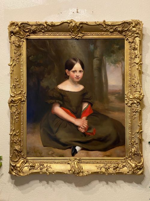 A Large and Striking Oil on Canvas in Original Frame by John G. Medland 1840-1877