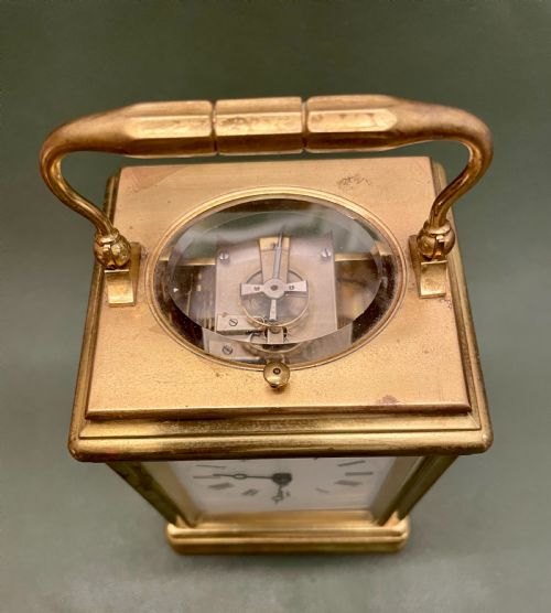 fig 1. Alfred Drocourt: A Good Repeating Carriage Clock