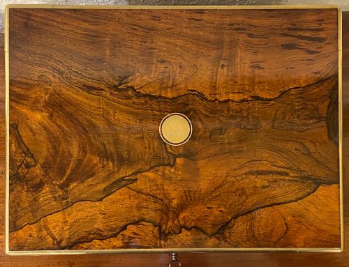 fig 1. Excellent Mid-19th Century Rosewood Document Box