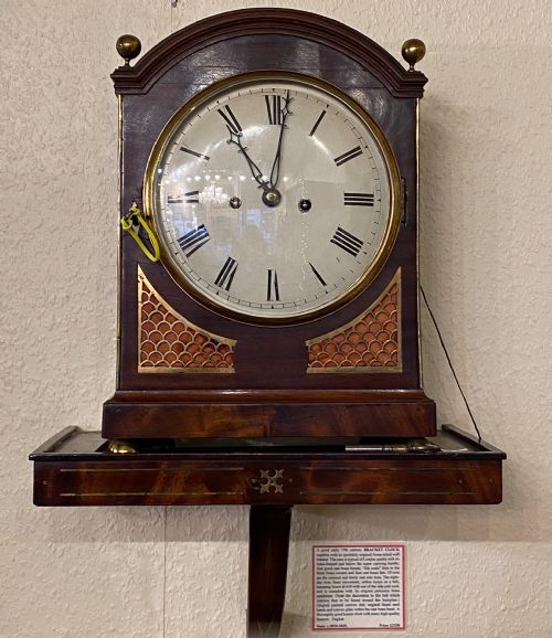Early 19th Century Mahogany Striking Twin-fusee Bracket Clock