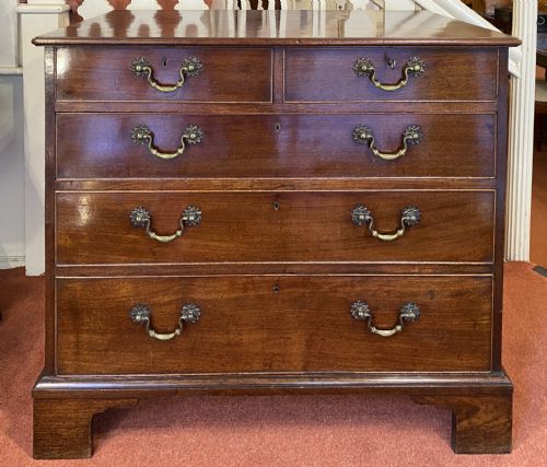 18th Century George III Mahogany Chest of Graduating Drawers
