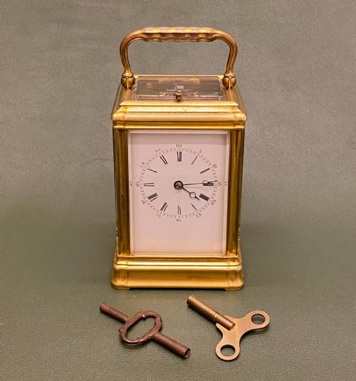 Gorge Cased French Repeating Carriage Clock (1860-65) Payne & Co, London