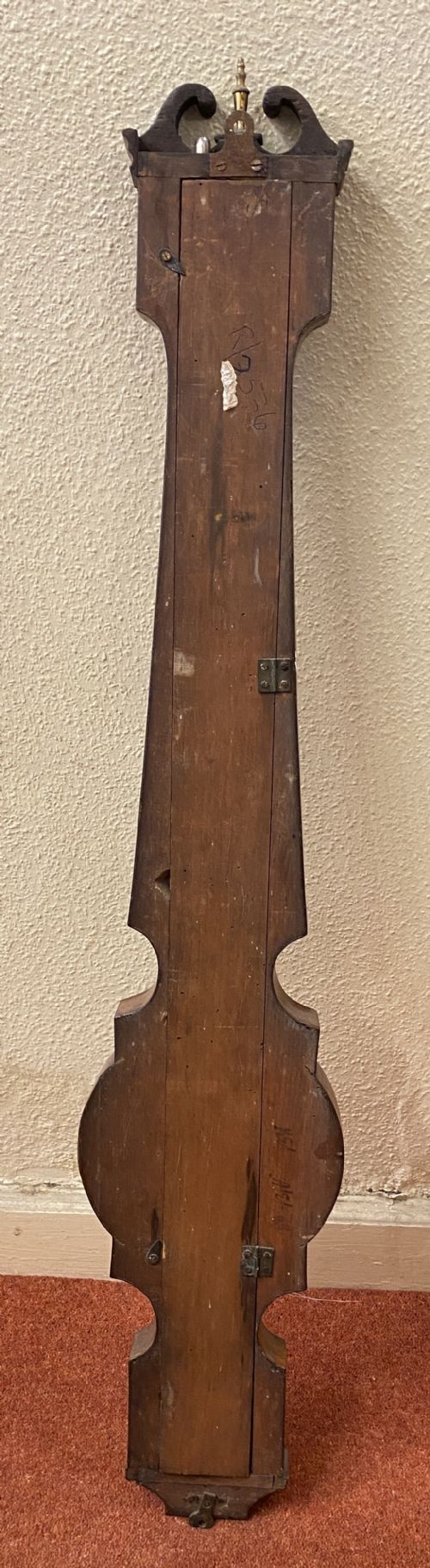 EARLY 19TH CENTURY MAHOGANY WHEEL BAROMETER BY RONCORONI - ADDITIONAL PHOTO 10