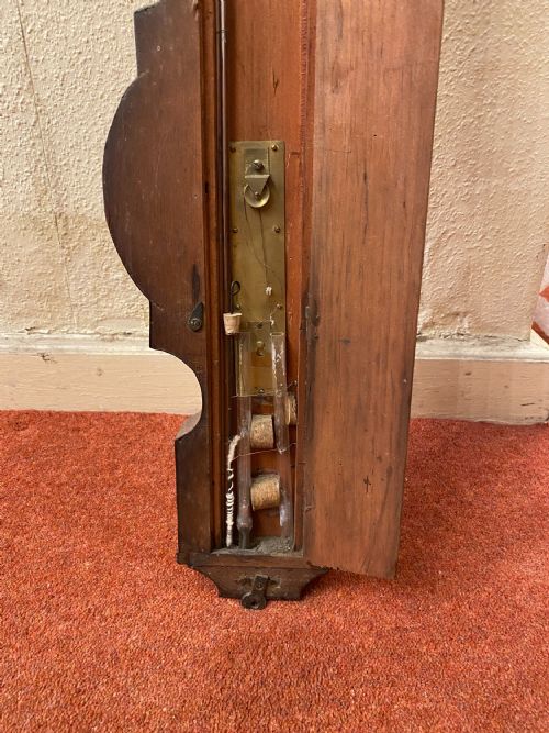 EARLY 19TH CENTURY MAHOGANY WHEEL BAROMETER BY RONCORONI - ADDITIONAL PHOTO 8
