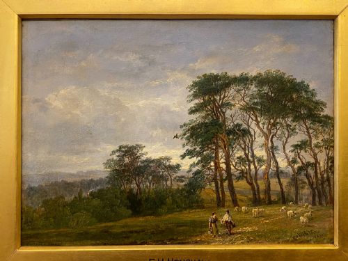 fig 1. Frederick H. Henshaw - Oil painting on canvas -