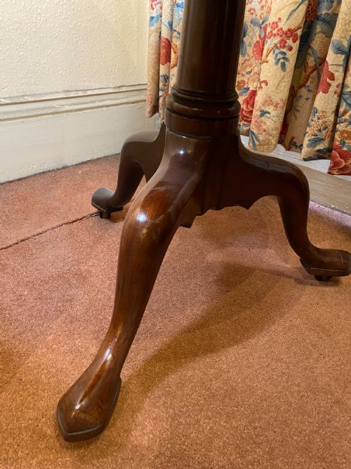 GEORGE III PERIOD 3TIER MAHOGANY DUMB WAITER - ADDITIONAL PHOTO 2