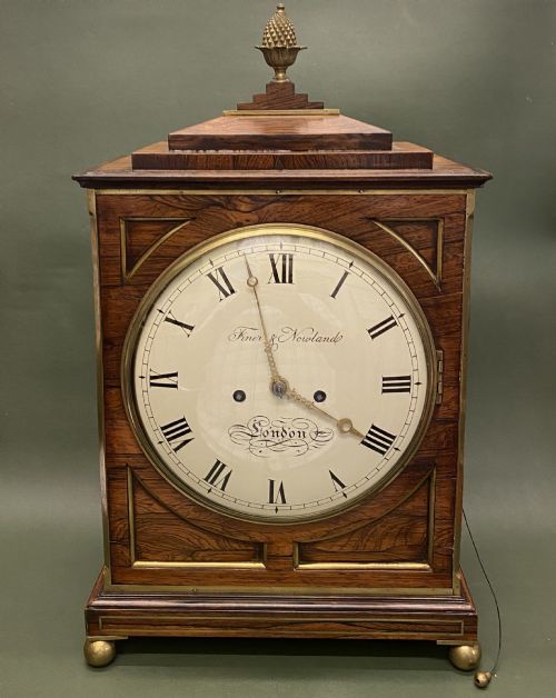 Regency Period Bracket Clock by Finer & Nowland, High Holborn, London