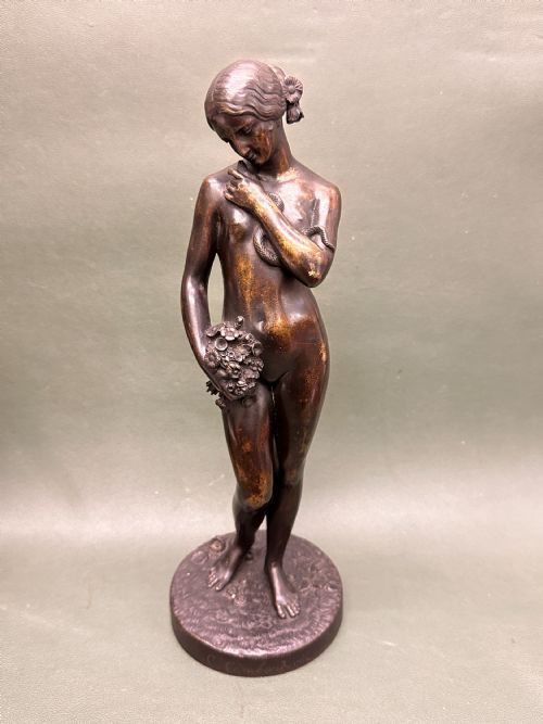 fig 1. Pair of Bronze female nudes, Signed Charles Cumberworth (1811-1852)