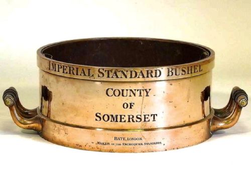Imperial Bushel Measure for County of Somerset