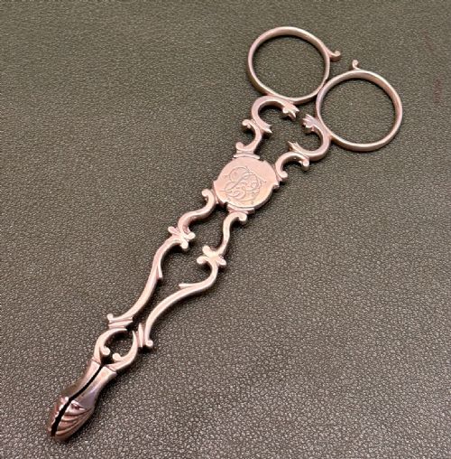 18th Century Cast Silver Sugar Nips, London 1730-70