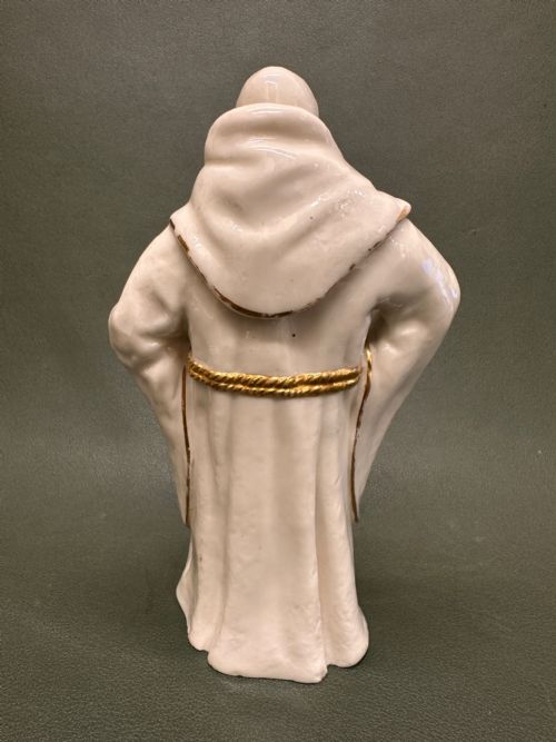 ROYAL WORCESTER FIGURE LARGE MONK 915 BY JAMES HADLEY C1882 - ADDITIONAL PHOTO 4
