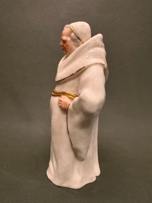ROYAL WORCESTER FIGURE LARGE MONK 915 BY JAMES HADLEY C1882 - ADDITIONAL PHOTO 5