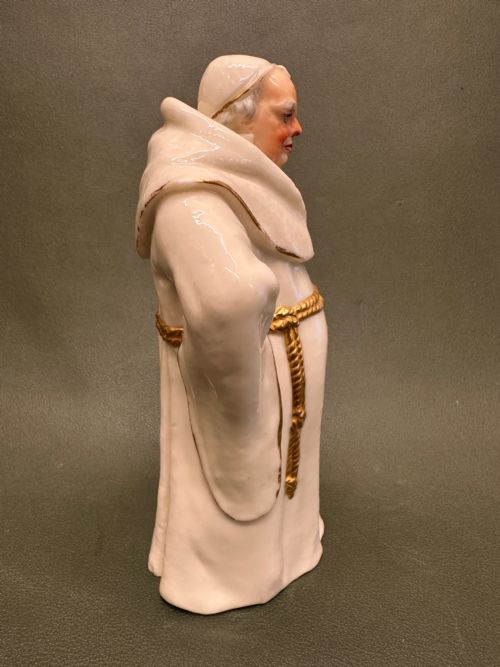 ROYAL WORCESTER FIGURE LARGE MONK 915 BY JAMES HADLEY C1882 - ADDITIONAL PHOTO 6