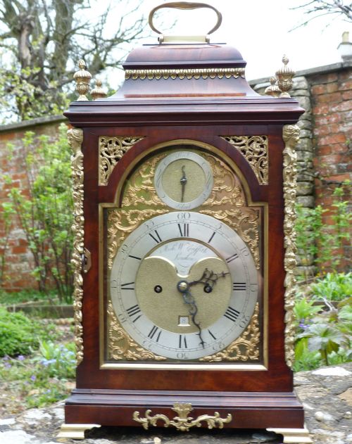 A Fine Original 18th Century Bracket Clock