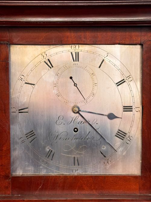 fig 2. A fine quality late 19th century longcase mahogany DOMESTIC REGULATOR Timepiece