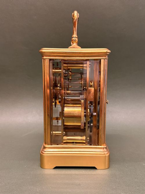 fig 1. French 8-day Striking Carriage Clock by Henri Jacot, c.1865