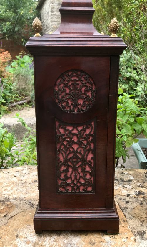 fig 3. ENGLISH 18TH CENTURY VERGE BRACKET CLOCK