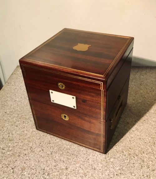 fig 1. FINE VICTORIAN 56-HOUR MARINE CHRONOMETER