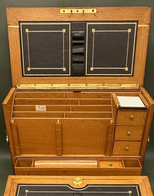 fig 2. Late 19th Century Coromandel-Wood Stationery/Writing Box