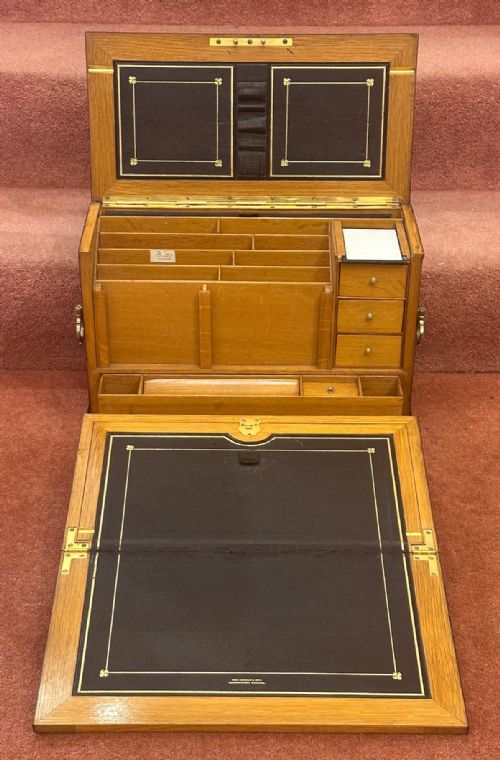Late 19th Century Coromandel-wood Stationery/writing Box