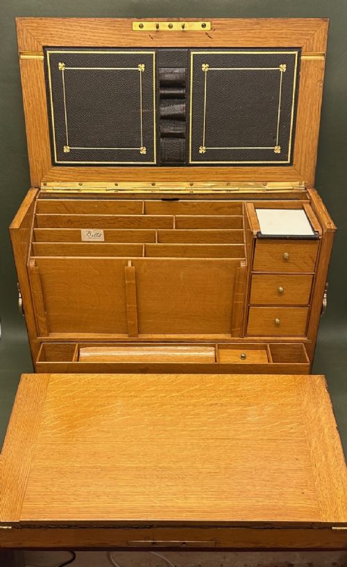 fig 3. Late 19th Century Coromandel-Wood Stationery/Writing Box