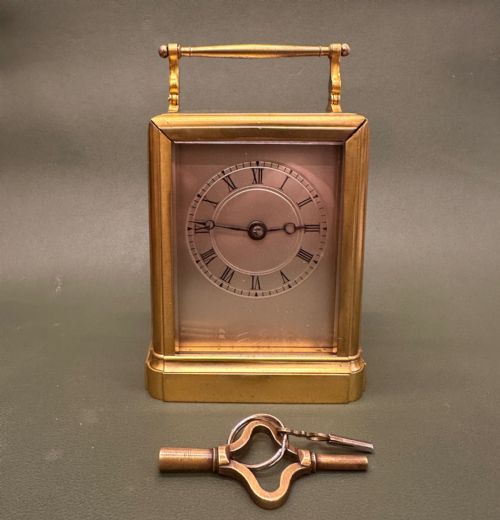 Early French Carriage Clock by Leroy Et Fils, Paris. C.1855