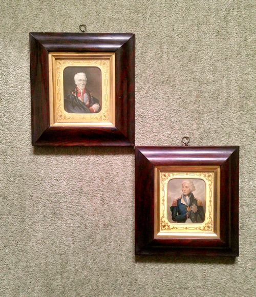 Nelson & Wellington: Fine Framed Baxter Prints
