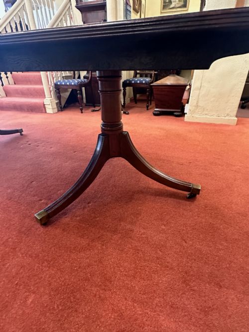 fig 1. 2nd Quarter 19th century solid mahogany extending DINING TABLE (8ft 6.5 inches)