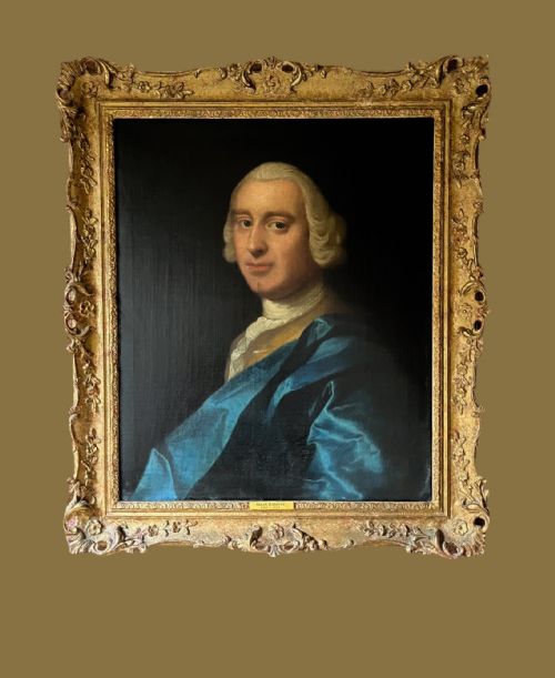 A Very Fine Georgian Portrait, Oil on Canvas