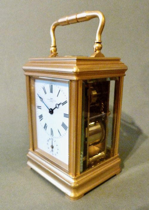 fig 2. AN EXCELLENT FRENCH REPEATING CARRIAGE CLOCK