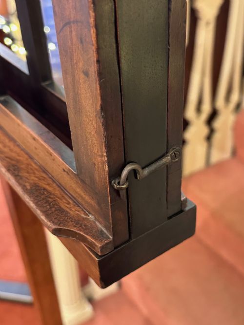 GEORGE IV MAHOGANY ADJUSTABLE DUET MUSIC STAND - ADDITIONAL PHOTO 9