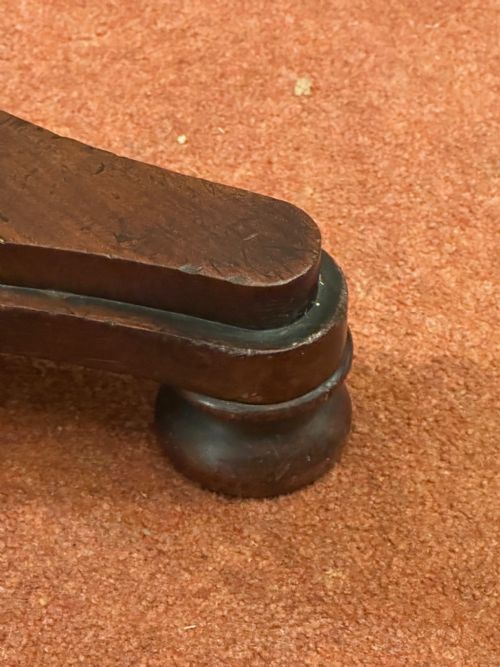 GEORGE IV MAHOGANY ADJUSTABLE DUET MUSIC STAND - ADDITIONAL PHOTO 12