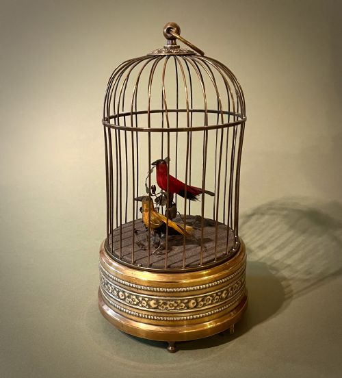 "Musical" Automaton: Singing Birds in a Cage