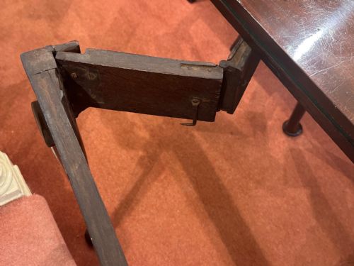 GOOD GEORGE III PERIOD FOLDING MAHOGANY CARD TABLE - ADDITIONAL PHOTO 4